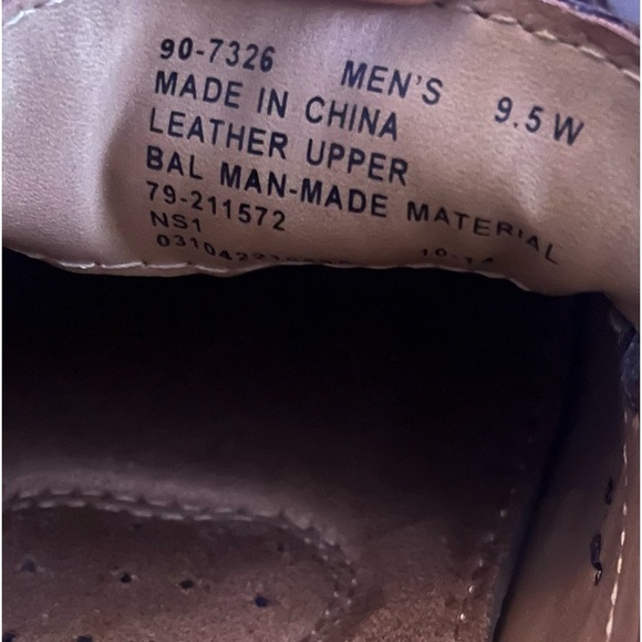 Dockers Brown Leather Loafers Tassle Dress Wear Slip On Comfort Shoes Size 9.5W - Picture 9 of 9